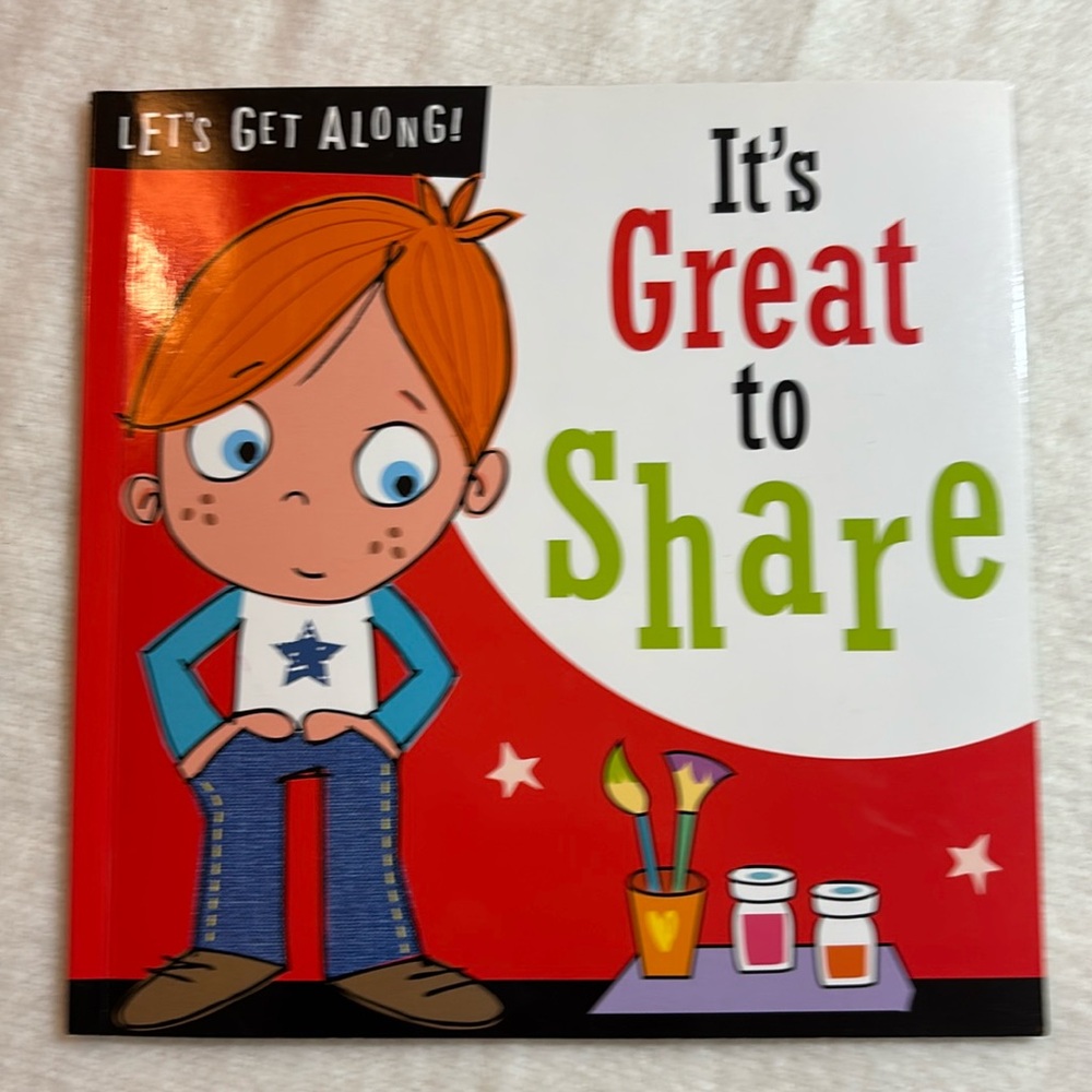 It’s Great To Share Paperback Book Let’s Get Along! Collins & Lynch